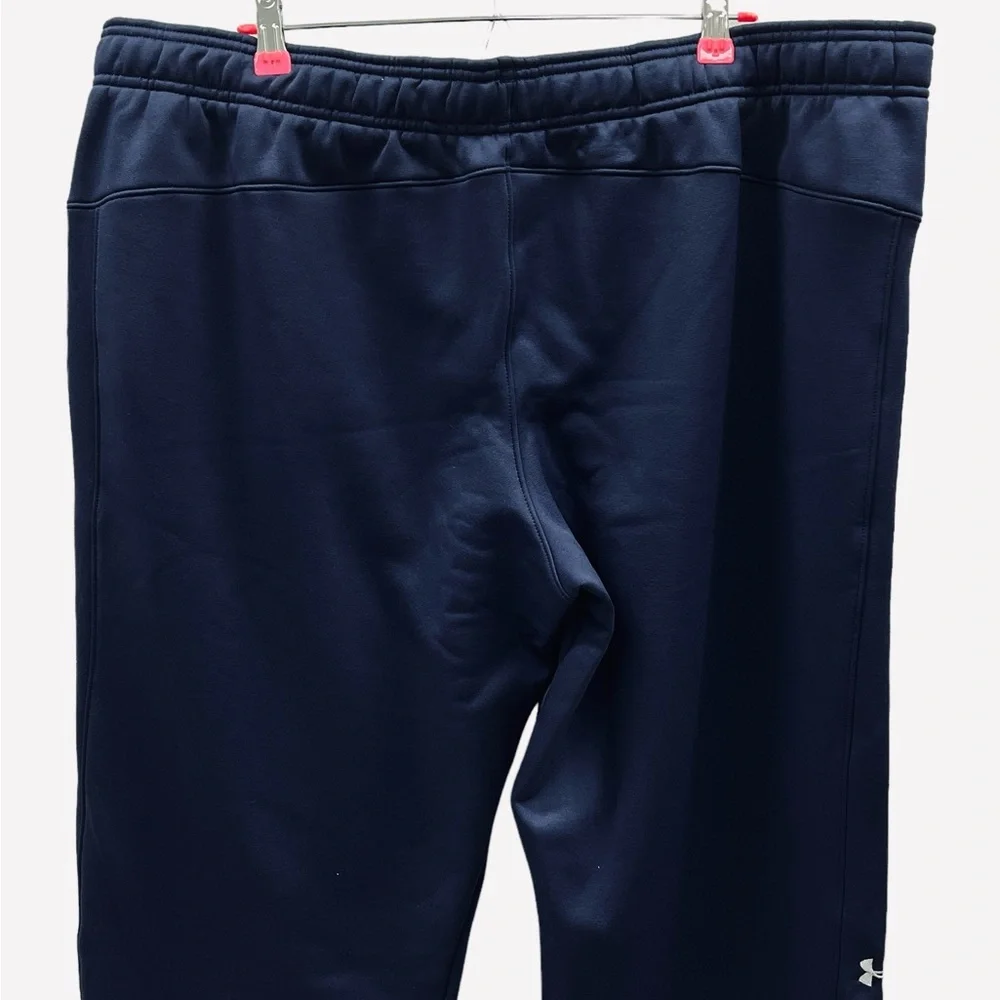 Under Armour UA Double Threat Armour Fleece Navy Pants 1295299-410 Size 3XL - Picture 8 of 10